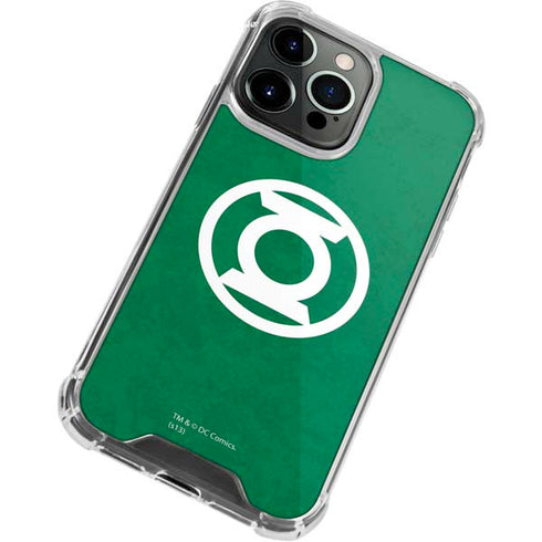 DC Comics Green Lantern Original Logo iPhone 14 Pro Clear Case